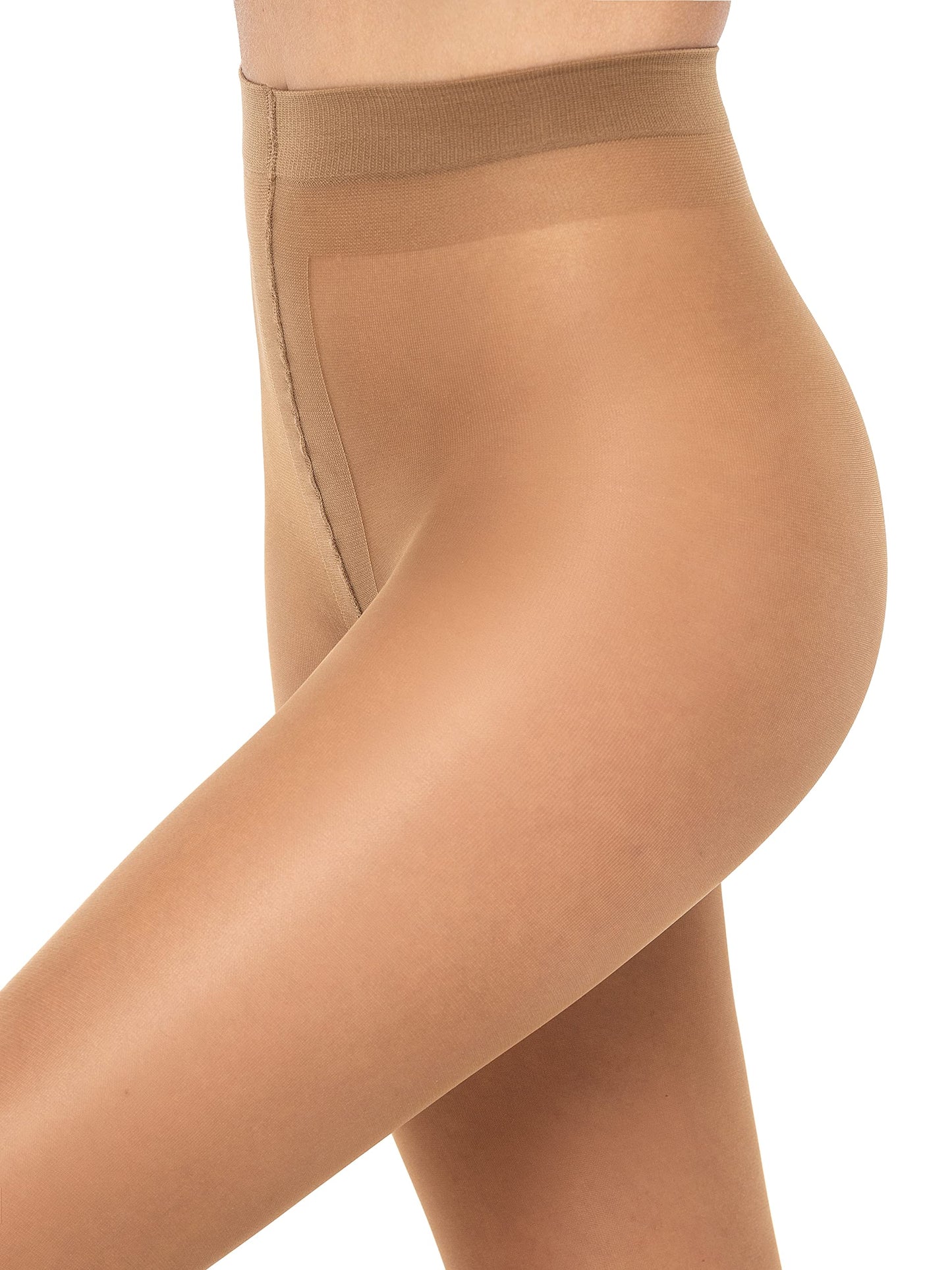YIOIOIO Women's Sheer Tights 20 Denier, Designer Pantyhose Hosiery, 1 Pair