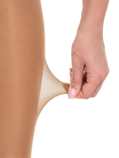 YIOIOIO Women's Sheer Tights 20 Denier, Designer Pantyhose Hosiery, 1 Pair