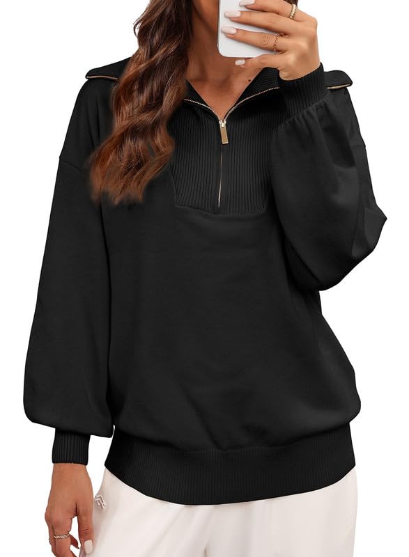 YIOIOIO Women's Oversized Sweatshirt Long Sleeve Pullover Fall Sweaters（复制）